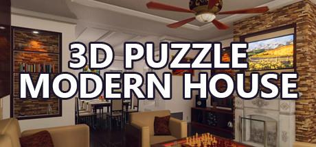 3D PUZZLE Modern House-TiNYiSO
