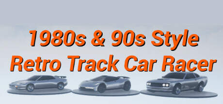 1980s 90s Style Retro Track Car Racer-TENOKE