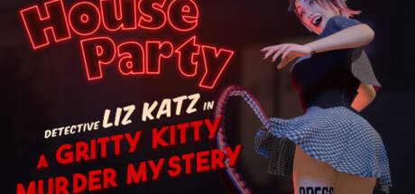 House Party Detective Liz Katz in a Gritty Kitty Murder Mystery-DINOByTES