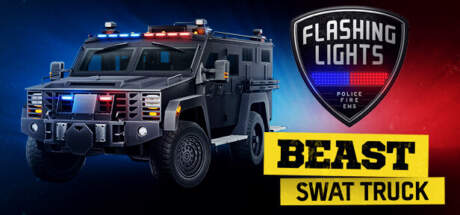 Flashing Lights Beast Swat Truck-TENOKE Flashing Lights Beast Swat Truck-TENOKE