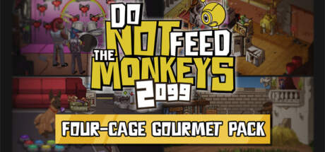 Do Not Feed the Monkeys 2099 Four Cage Gourmet Pack-TENOKE Do Not Feed the Monkeys 2099 Four Cage Gourmet Pack-TENOKE