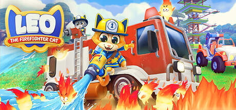 Leo The Firefighter Cat-TENOKE Leo The Firefighter Cat-TENOKE