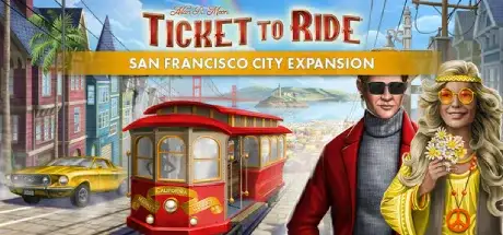 Ticket to Ride The San Francisco City Expansion-TENOKE Ticket to Ride The San Francisco City Expansion-TENOKE