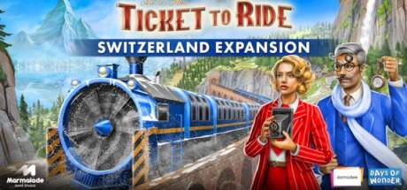 Ticket to Ride Switzerland Expansion-TENOKE Ticket to Ride Switzerland Expansion-TENOKE