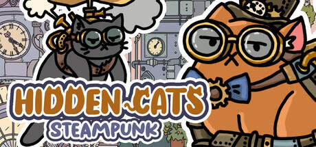 HIDDEN CATS 3 Steampunk-TENOKE