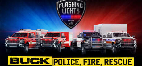 Flashing Lights BUCK Police Fire Rescue Pack-TENOKE