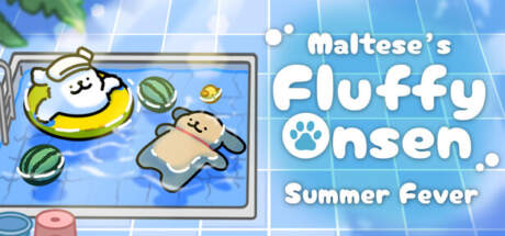 Malteses Fluffy Onsen Summer-TENOKE Malteses Fluffy Onsen Summer-TENOKE