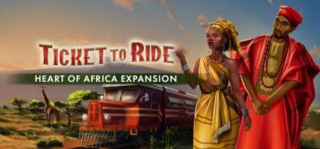 Ticket to Ride Heart of Africa Expansion-TENOKE Ticket to Ride Heart of Africa Expansion-TENOKE