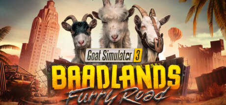 Goat Simulator 3 Baadlands Furry Road-RUNE Goat Simulator 3 Baadlands Furry Road-RUNE