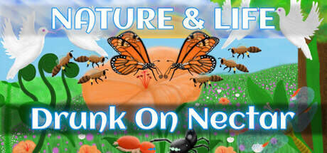 Nature And Life Drunk On Nectar Peacock Jumping Spider-TENOKE Nature And Life Drunk On Nectar Peacock Jumping Spider-TENOKE